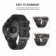 Juoda apyrankė Garmin Fenix 5 / 6 / 6 PRO / 7 laikrodžiui "Tech-Protect Smooth"