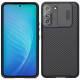 Juodas dėklas Samsung Galaxy S22 Plus telefonui "Nillkin CamShield Pro Hard Case"