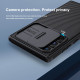 Juodas dėklas Samsung Galaxy S22 Ultra telefonui "Nillkin CamShield Pro Hard Case"