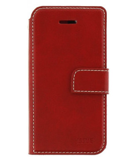 Raudonas atverčiamas dėklas Samsung Galaxy M52 5G telefonui "Molan Cano Issue"