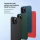 Juodas dėklas Apple iPhone 13 Pro Max telefonui "Nillkin Super Frosted Pro"