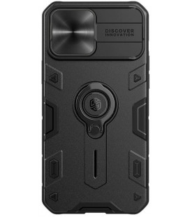 Juodas dėklas Apple iPhone 13 Pro Max telefonui "Nillkin CamShield Armor Hard"