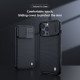 Juodas dėklas Apple iPhone 13 Pro telefonui "Nillkin Textured Pro Hard"