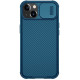 Mėlynas dėklas Apple iPhone 13 telefonui "Nillkin CamShield Pro Magnetic Hard"