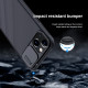 Mėlynas dėklas Apple iPhone 13 telefonui "Nillkin CamShield Pro Magnetic Hard"