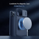 Mėlynas dėklas Apple iPhone 13 Pro telefonui "Nillkin CamShield Pro Magnetic Hard"
