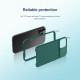Žalias dėklas Apple iPhone 13 Pro Max telefonui "Nillkin CamShield Pro Hard"