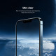 Apsauginis grūdintas stiklas Apple iPhone 13 Mini telefonui "Nillkin 2in1 HD Full Screen Tempered Glass"