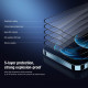 Apsauginis grūdintas stiklas Apple iPhone 13 Pro Max telefonui "Nillkin 2in1 HD Full Screen Tempered Glass"
