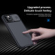 Juodas dėklas Apple iPhone 12 / 12 Pro telefonui "Nillkin CamShield Pro Hard"