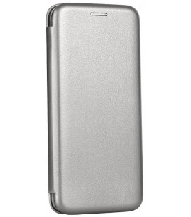 Pilkas atverčiamas dėklas Samsung Galaxy A32 5G telefonui "Book Elegance"