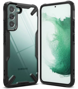 Juodas dėklas Samsung Galaxy S22 Plus telefonui "Ringke Fusion X"