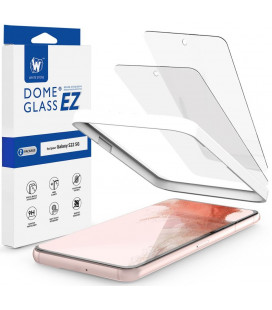 Apsauginiai grūdinti stiklai Samsung Galaxy S22 telefonui "Whitestone Glass EZ 2-Pack"