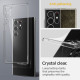 Skaidrus dėklas Samsung Galaxy S22 Ultra telefonui "Spigen Liquid Crystal"