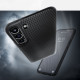 Juodas dėklas Samsung Galaxy S22 telefonui "Spigen Liquid Air"