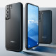 Juodas dėklas Samsung Galaxy S22 telefonui "Spigen Ultra Hybrid"