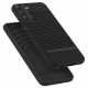 Juodas dėklas Samsung Galaxy S22 telefonui "Caseology Parallax"