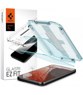 Apsauginis grūdintas stiklas Samsung Galaxy S22 telefonui "Spigen Glas.TR EZ Fit 2-Pack"