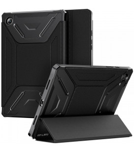 Juodas atverčiamas dėklas Samsung Galaxy Tab A8 10.5 X200 / X205 planšetei "Infiland Rugged Folio"