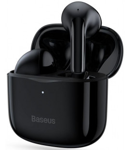 Juodos belaidės ausinės "Baseus TWS E3"