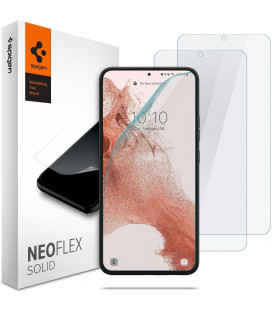 Apsauginės ekrano plėvelės Samsung Galaxy S22 telefonui "Spigen Neo Flex Solid 2-Pack"