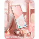 Dėklas su marmuro efektu Samsung Galaxy S22 Ultra telefonui "Supcase Cosmo"