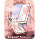 Dėklas su marmuro efektu Samsung Galaxy S22 Ultra telefonui "Supcase Cosmo"