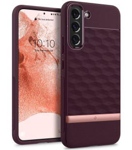 Raudonas dėklas Samsung Galaxy S22 telefonui "Caseology Parallax"
