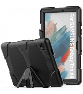 Juodas dėklas Samsung Galaxy Tab A8 10.5 X200 / X205 planšetei "Tech-Protect Survive"