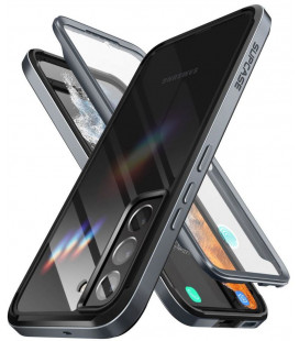Juodas dėklas Samsung Galaxy S22 Plus telefonui "Supcase UB Edge Pro"