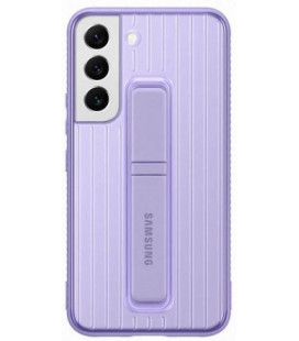 Originalus levandos spalvos dėklas "Protective Standing" Samsung Galaxy S22 telefonui "EF-RS901CVE"
