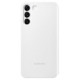 Originalus baltas atverčiamas dėklas "Clear View Case" Samsung Galaxy S22 Plus telefonui "EF-ZS906CWE"
