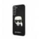 Karl Lagerfeld PU Saffiano Karl Head Case for Samsung Galaxy S22+ Black
