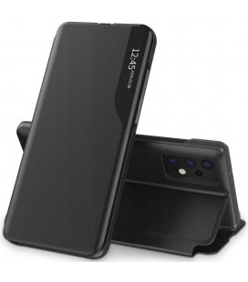 Juodas atverčiamas dėklas Samsung Galaxy A53 5G telefonui "Tech-protect Smart View"