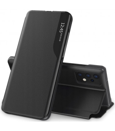 Juodas atverčiamas dėklas Samsung Galaxy A53 5G telefonui "Tech-protect Smart View"