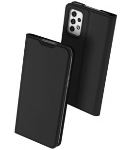 Juodas atverčiamas dėklas Samsung Galaxy A53 5G telefonui "Dux Ducis Skin Pro