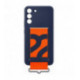 EF-GS906TNE Samsung Silicone Cover with Strap for Galaxy S22+ Navy