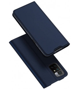 Mėlynas atverčiamas dėklas Xiaomi Redmi 10 telefonui "Dux Ducis Skin Pro"