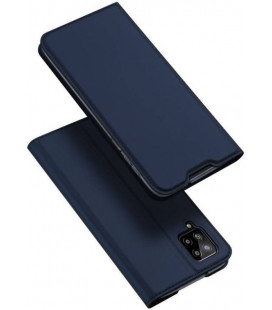 Mėlynas atverčiamas dėklas Samsung Galaxy A12 / M12 telefonui "Dux Ducis Skin Pro"