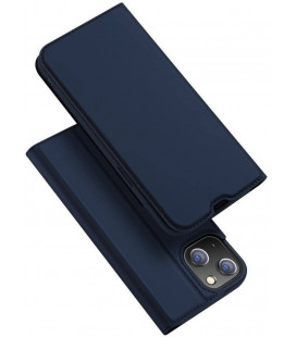 Mėlynas atverčiamas dėklas Apple iPhone 13 telefonui "Dux Ducis Skin Pro"