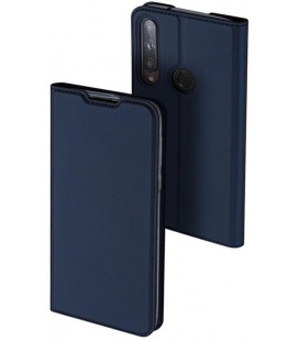 Mėlynas atverčiamas dėklas Huawei P40 Lite E telefonui "Dux Ducis Skin Pro"