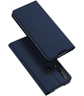 Mėlynas atverčiamas dėklas Huawei Y6P telefonui "Dux Ducis Skin Pro"