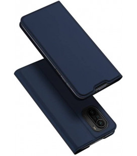 Mėlynas atverčiamas dėklas Xiaomi Poco F3 telefonui "Dux Ducis Skin Pro"