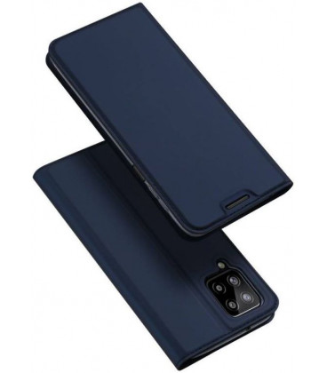 Mėlynas atverčiamas dėklas Samsung Galaxy A22 4G telefonui "Dux Ducis Skin Pro"