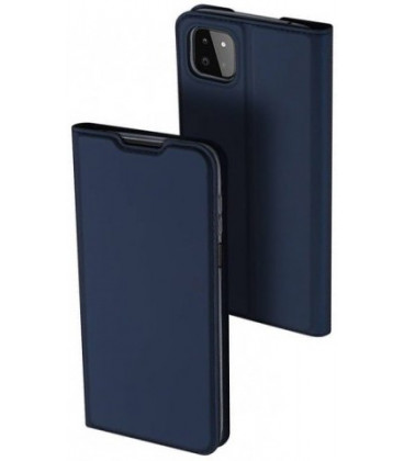 Mėlynas atverčiamas dėklas Samsung Galaxy A22 5G telefonui "Dux Ducis Skin Pro"