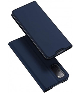 Mėlynas atverčiamas dėklas Samsung Galaxy S20 FE telefonui "Dux Ducis Skin Pro"