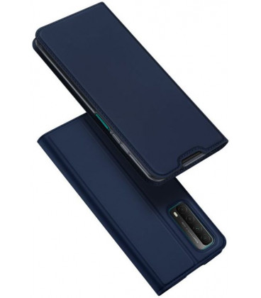 Mėlynas atverčiamas dėklas Huawei P Smart 2021 telefonui "Dux Ducis Skin Pro"