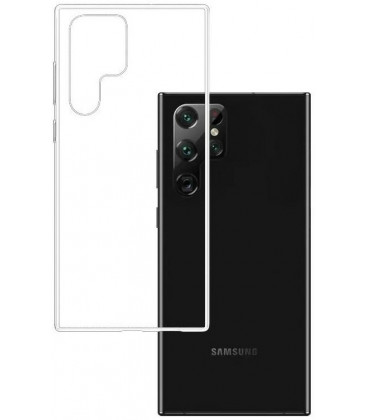 Skaidrus dėklas Samsung Galaxy S22 Ultra telefonui "3mk Clear Case 1.2mm"