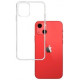 Skaidrus dėklas Apple iPhone 13 Mini telefonui "3mk Clear Case 1.2mm"