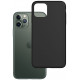 Matinis juodas dėklas Apple iPhone 13 Pro Max telefonui "3mk Matt Case"